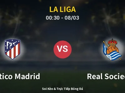 Kết Quả: Atletico Madrid 3-2 Real Sociedad – Highlight & Bàn Thắng | La Liga