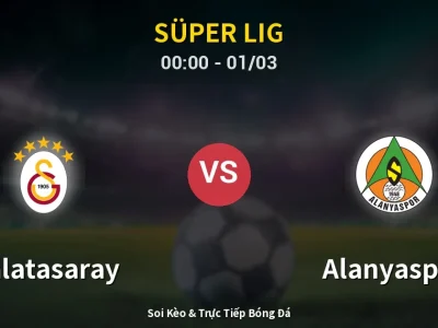 Kết Quả: Galatasaray 3-1 Alanyaspor – Highlight & Bàn Thắng | Süper Lig