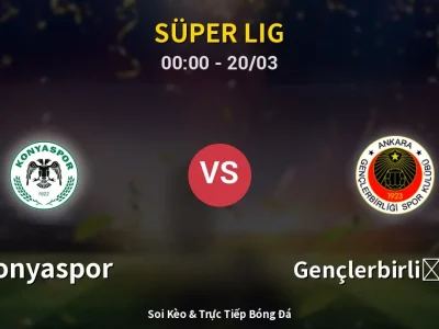 Kết Quả: Konyaspor 1-0 Gençlerbirliği S.K. – Highlight & Bàn Thắng | Süper Lig