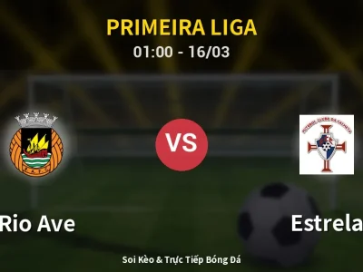 Kết Quả: Rio Ave 2-1 Estrela – Highlight & Bàn Thắng | Primeira Liga