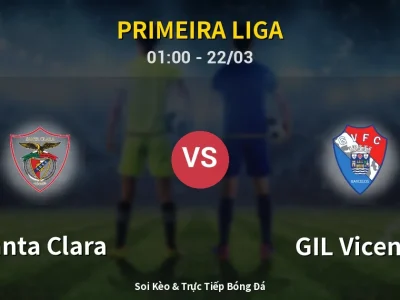 Kết Quả: Santa Clara 1-0 GIL Vicente – Highlight & Bàn Thắng | Primeira Liga