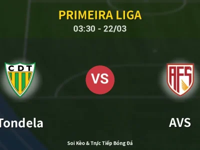 Kết Quả: Tondela 0-0 AVS – Highlight & Bàn Thắng | Primeira Liga