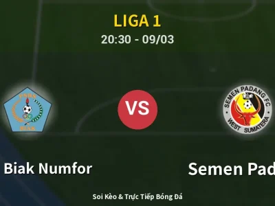 Kết Quả: PSBS Biak Numfor 0-2 Semen Padang – Highlight & Bàn Thắng | Liga 1