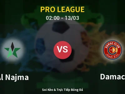 Kết Quả: Al Najma 1-3 Damac – Highlight & Bàn Thắng | Pro League