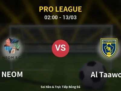 Kết Quả: NEOM 2-2 Al Taawon – Highlight & Bàn Thắng | Pro League