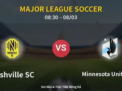 Kết Quả: Nashville SC 3-1 Minnesota United FC – Highlight & Bàn Thắng | Major League Soccer
