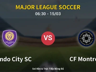Kết Quả: Orlando City SC 2-1 CF Montreal – Highlight & Bàn Thắng | Major League Soccer