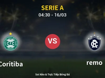 Soi Kèo Coritiba vs remo – 04:30 16/03 | Nhận Định, Dự Đoán Tỷ Số