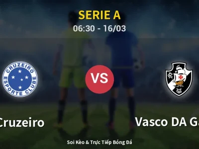 Kết Quả: Cruzeiro 3-3 Vasco DA Gama – Highlight & Bàn Thắng | Serie A