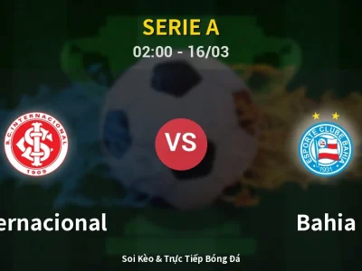 Soi Kèo Internacional vs Bahia – 02:00 16/03 | Nhận Định, Dự Đoán Tỷ Số