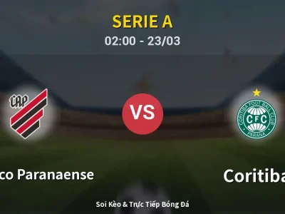 Kết Quả: Atletico Paranaense 2-0 Coritiba – Highlight & Bàn Thắng | Serie A