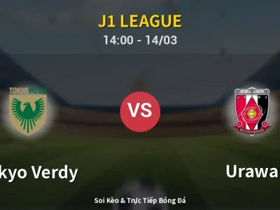 Kết Quả: Tokyo Verdy 1-0 Urawa – Highlight & Bàn Thắng | J1 League