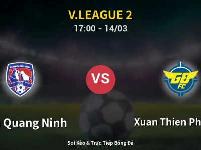 Kết Quả: Than Quang Ninh 0-0 Xuan Thien Phu Tho – Highlight & Bàn Thắng | V.League 2