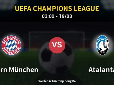 🔴 Trực Tiếp: Bayern München 3-0 Atalanta – Link Xem UEFA Champions League (Full HD)