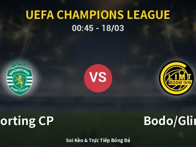 Kết Quả: Sporting CP 5-0 Bodo/Glimt – Highlight & Bàn Thắng | UEFA Champions League