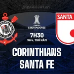 Corinthians vs Santa Fe: Dự đoán kịch tính, đội hình và tỷ số chính xác nhất! 1