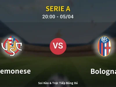 Soi Kèo Cremonese vs Bologna – 20:00 05/04 | Nhận Định, Dự Đoán Tỷ Số