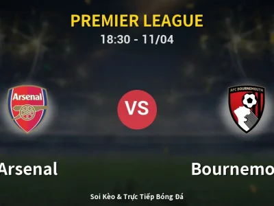 Soi Kèo Arsenal vs Bournemouth – 18:30 11/04 | Nhận Định, Dự Đoán Tỷ Số