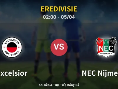 Kết Quả: Excelsior 0-2 NEC Nijmegen – Highlight & Bàn Thắng | Eredivisie
