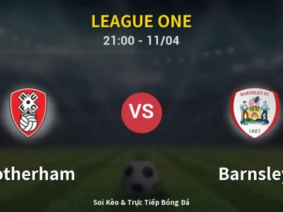 Soi Kèo Rotherham vs Barnsley – 21:00 11/04 | Nhận Định, Dự Đoán Tỷ Số