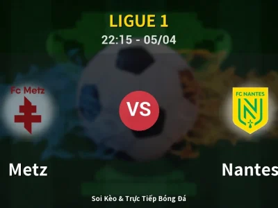 Soi Kèo Metz vs Nantes – 22:15 05/04 | Nhận Định, Dự Đoán Tỷ Số