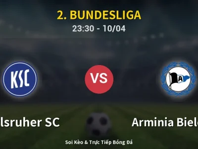 Soi Kèo Karlsruher SC vs Arminia Bielefeld – 23:30 10/04 | Nhận Định, Dự Đoán Tỷ Số