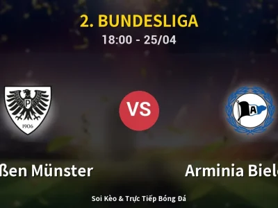 Soi Kèo Preußen Münster vs Arminia Bielefeld – 18:00 25/04 | Nhận Định, Dự Đoán Tỷ Số