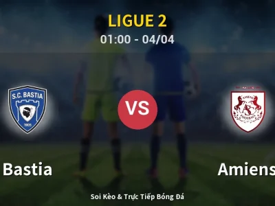 Kết Quả: Bastia 1-1 Amiens – Highlight & Bàn Thắng | Ligue 2