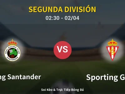 Kết Quả: Racing Santander 3-1 Sporting Gijon – Highlight & Bàn Thắng | Segunda División