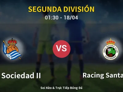 Kết Quả: Real Sociedad II 1-3 Racing Santander – Highlight & Bàn Thắng | Segunda División