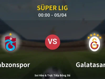 Kết Quả: Trabzonspor 2-1 Galatasaray – Highlight & Bàn Thắng | Süper Lig