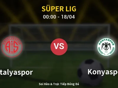 Kết Quả: Antalyaspor 0-2 Konyaspor – Highlight & Bàn Thắng | Süper Lig