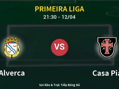Soi Kèo Alverca vs Casa Pia – 21:30 12/04 | Nhận Định, Dự Đoán Tỷ Số