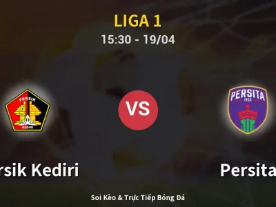 Kết Quả: Persik Kediri 1-0 Persita – Highlight & Bàn Thắng | Liga 1