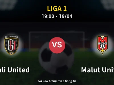 🔴 Trực Tiếp: Bali United 4-1 Malut United – Link Xem Liga 1 (Full HD)