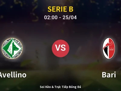 Soi Kèo Avellino vs Bari – 02:00 25/04 | Nhận Định, Dự Đoán Tỷ Số
