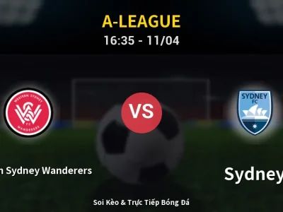 Soi Kèo Western Sydney Wanderers vs Sydney – 16:35 11/04 | Nhận Định, Dự Đoán Tỷ Số