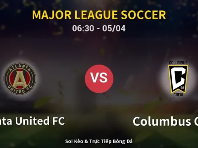 Kết Quả: Atlanta United FC 1-3 Columbus Crew – Highlight & Bàn Thắng | Major League Soccer