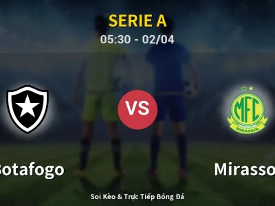 Kết Quả: Botafogo 3-2 Mirassol – Highlight & Bàn Thắng | Serie A