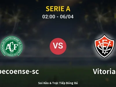 Kết Quả: Chapecoense-sc 1-1 Vitoria – Highlight & Bàn Thắng | Serie A