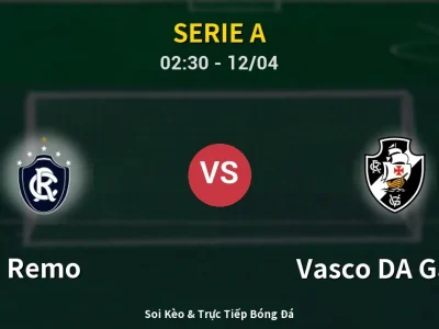 Kết Quả: Remo 1-1 Vasco DA Gama – Highlight & Bàn Thắng | Serie A