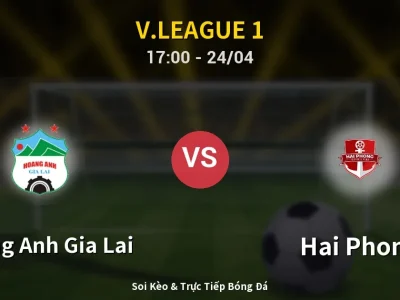 Kết Quả: Hoang Anh Gia Lai 0-0 Hai Phong – Highlight & Bàn Thắng | V.League 1