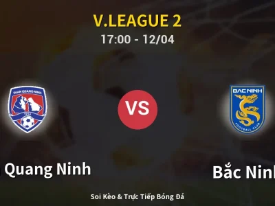 Kết Quả: Than Quang Ninh 0-0 Bắc Ninh – Highlight & Bàn Thắng | V.League 2