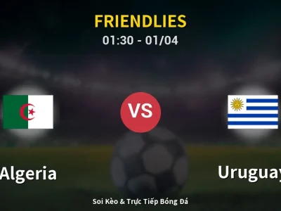 Kết Quả: Algeria 0-0 Uruguay – Highlight & Bàn Thắng | Friendlies