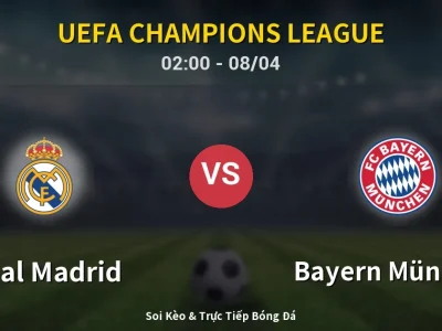 Kết Quả: Real Madrid 1-2 Bayern München – Highlight & Bàn Thắng | UEFA Champions League