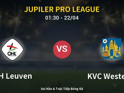 Kết Quả: OH Leuven 0-2 KVC Westerlo – Highlight & Bàn Thắng | Jupiler Pro League