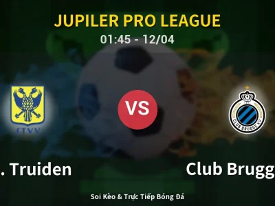 Kết Quả: St. Truiden 1-2 Club Brugge KV – Highlight & Bàn Thắng | Jupiler Pro League