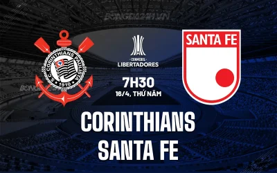 Corinthians vs Santa Fe: Dự đoán kịch tính, đội hình và tỷ số chính xác nhất! 1
